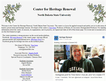 Tablet Screenshot of heritagerenewal.org